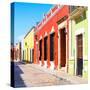 ¡Viva Mexico! Square Collection - Colorful Street - Campeche-Philippe Hugonnard-Stretched Canvas