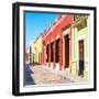 ¡Viva Mexico! Square Collection - Colorful Street - Campeche-Philippe Hugonnard-Framed Photographic Print