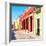 ¡Viva Mexico! Square Collection - Colorful Street - Campeche-Philippe Hugonnard-Framed Photographic Print