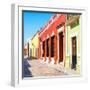 ¡Viva Mexico! Square Collection - Colorful Street - Campeche-Philippe Hugonnard-Framed Photographic Print