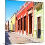¡Viva Mexico! Square Collection - Colorful Street - Campeche-Philippe Hugonnard-Mounted Photographic Print