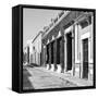 ¡Viva Mexico! Square Collection - Colorful Street II - Campeche-Philippe Hugonnard-Framed Stretched Canvas