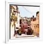 ¡Viva Mexico! Square Collection - Colorful Street in Guanajuato II-Philippe Hugonnard-Framed Photographic Print