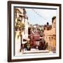 ¡Viva Mexico! Square Collection - Colorful Street in Guanajuato II-Philippe Hugonnard-Framed Photographic Print