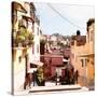 ¡Viva Mexico! Square Collection - Colorful Street in Guanajuato II-Philippe Hugonnard-Stretched Canvas