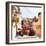 ¡Viva Mexico! Square Collection - Colorful Street in Guanajuato II-Philippe Hugonnard-Framed Photographic Print