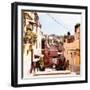 ¡Viva Mexico! Square Collection - Colorful Street in Guanajuato II-Philippe Hugonnard-Framed Photographic Print