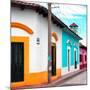 ¡Viva Mexico! Square Collection - Colorful Street in San Cristobal de Las Casas III-Philippe Hugonnard-Mounted Photographic Print