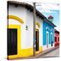 ¡Viva Mexico! Square Collection - Colorful Street in San Cristobal de Las Casas-Philippe Hugonnard-Stretched Canvas