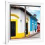 ¡Viva Mexico! Square Collection - Colorful Street in San Cristobal de Las Casas-Philippe Hugonnard-Framed Photographic Print