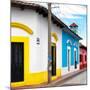 ¡Viva Mexico! Square Collection - Colorful Street in San Cristobal de Las Casas-Philippe Hugonnard-Mounted Photographic Print