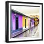 ¡Viva Mexico! Square Collection - Colorful Street in San Cristobal IV-Philippe Hugonnard-Framed Photographic Print