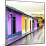 ¡Viva Mexico! Square Collection - Colorful Street in San Cristobal IV-Philippe Hugonnard-Mounted Photographic Print