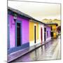 ¡Viva Mexico! Square Collection - Colorful Street in San Cristobal IV-Philippe Hugonnard-Mounted Photographic Print