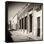 ¡Viva Mexico! Square Collection - Colorful Street V - Campeche-Philippe Hugonnard-Framed Stretched Canvas