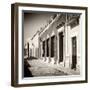 ¡Viva Mexico! Square Collection - Colorful Street V - Campeche-Philippe Hugonnard-Framed Photographic Print