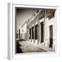 ¡Viva Mexico! Square Collection - Colorful Street V - Campeche-Philippe Hugonnard-Framed Photographic Print