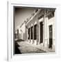 ¡Viva Mexico! Square Collection - Colorful Street V - Campeche-Philippe Hugonnard-Framed Photographic Print