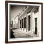 ¡Viva Mexico! Square Collection - Colorful Street V - Campeche-Philippe Hugonnard-Framed Photographic Print
