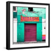 ¡Viva Mexico! Square Collection - Coral Green Taller-Philippe Hugonnard-Framed Photographic Print