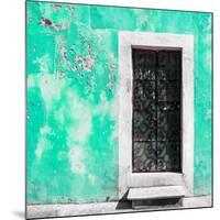 ¡Viva Mexico! Square Collection - Coral Green Wall of Silence-Philippe Hugonnard-Mounted Photographic Print