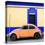 ¡Viva Mexico! Square Collection - Coral VW Beetle - San Cristobal-Philippe Hugonnard-Stretched Canvas