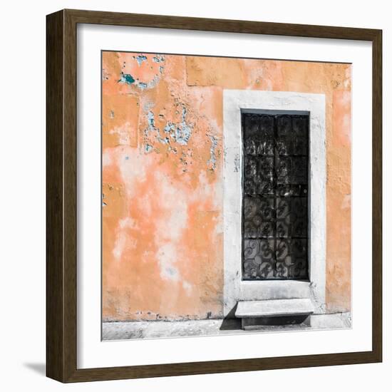 ¡Viva Mexico! Square Collection - Coral Wall of Silence-Philippe Hugonnard-Framed Photographic Print