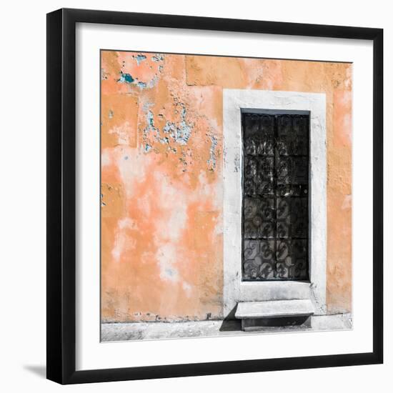 ¡Viva Mexico! Square Collection - Coral Wall of Silence-Philippe Hugonnard-Framed Photographic Print