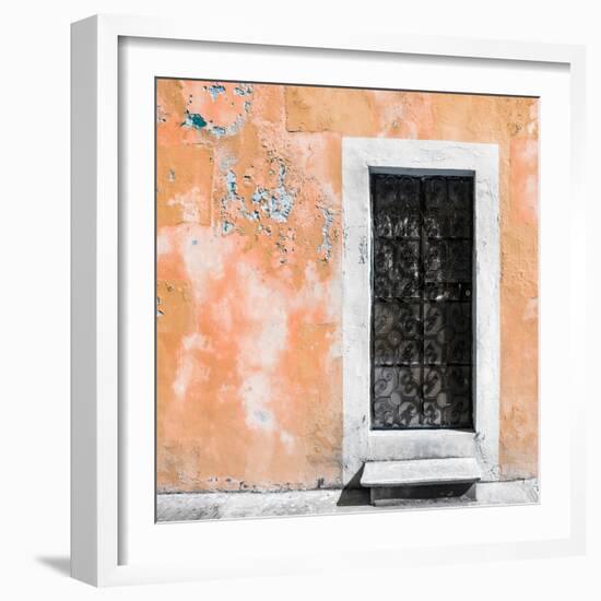 ¡Viva Mexico! Square Collection - Coral Wall of Silence-Philippe Hugonnard-Framed Photographic Print