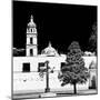 ¡Viva Mexico! Square Collection - Courtyard of a Church in Puebla I-Philippe Hugonnard-Mounted Photographic Print