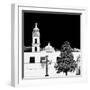 ¡Viva Mexico! Square Collection - Courtyard of a Church in Puebla III-Philippe Hugonnard-Framed Photographic Print