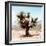 ¡Viva Mexico! Square Collection - Desert Palm Tree II-Philippe Hugonnard-Framed Photographic Print