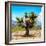 ¡Viva Mexico! Square Collection - Desert Palm Tree-Philippe Hugonnard-Framed Photographic Print