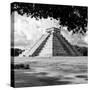 ¡Viva Mexico! Square Collection - El Castillo Pyramid - Chichen Itza I-Philippe Hugonnard-Stretched Canvas