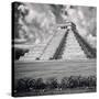 ¡Viva Mexico! Square Collection - El Castillo Pyramid - Chichen Itza IX-Philippe Hugonnard-Stretched Canvas