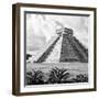¡Viva Mexico! Square Collection - El Castillo Pyramid - Chichen Itza VII-Philippe Hugonnard-Framed Photographic Print