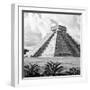 ¡Viva Mexico! Square Collection - El Castillo Pyramid - Chichen Itza VII-Philippe Hugonnard-Framed Photographic Print