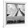 ¡Viva Mexico! Square Collection - El Castillo Pyramid - Chichen Itza XI-Philippe Hugonnard-Framed Photographic Print