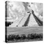 ¡Viva Mexico! Square Collection - El Castillo Pyramid - Chichen Itza XI-Philippe Hugonnard-Stretched Canvas