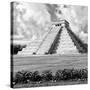 ¡Viva Mexico! Square Collection - El Castillo Pyramid - Chichen Itza XI-Philippe Hugonnard-Stretched Canvas