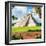 ¡Viva Mexico! Square Collection - El Castillo Pyramid - Chichen Itza XII-Philippe Hugonnard-Framed Photographic Print