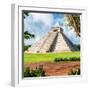 ¡Viva Mexico! Square Collection - El Castillo Pyramid - Chichen Itza XII-Philippe Hugonnard-Framed Photographic Print