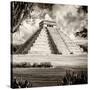 ¡Viva Mexico! Square Collection - El Castillo Pyramid - Chichen Itza XIII-Philippe Hugonnard-Stretched Canvas