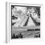 ¡Viva Mexico! Square Collection - El Castillo Pyramid - Chichen Itza XIV-Philippe Hugonnard-Framed Photographic Print