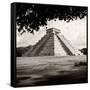 ¡Viva Mexico! Square Collection - El Castillo Pyramid - Chichen Itza-Philippe Hugonnard-Framed Stretched Canvas