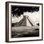 ¡Viva Mexico! Square Collection - El Castillo Pyramid - Chichen Itza-Philippe Hugonnard-Framed Photographic Print