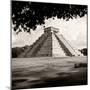 ¡Viva Mexico! Square Collection - El Castillo Pyramid - Chichen Itza-Philippe Hugonnard-Mounted Photographic Print