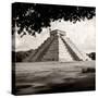 ¡Viva Mexico! Square Collection - El Castillo Pyramid - Chichen Itza-Philippe Hugonnard-Stretched Canvas