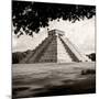 ¡Viva Mexico! Square Collection - El Castillo Pyramid - Chichen Itza-Philippe Hugonnard-Mounted Photographic Print