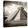 ¡Viva Mexico! Square Collection - El Castillo Pyramid in Chichen Itza I-Philippe Hugonnard-Stretched Canvas
